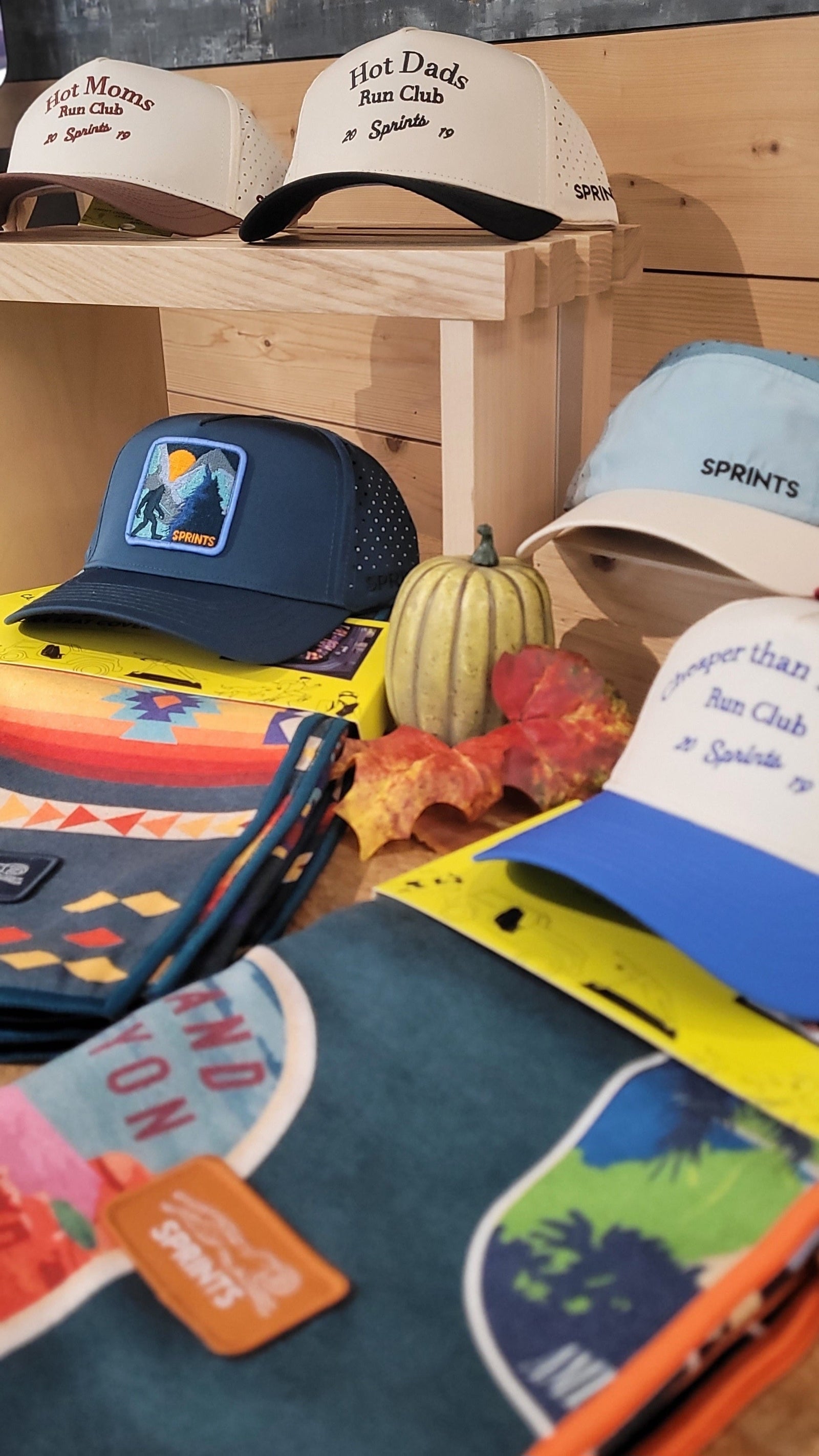 Sprints Car Seat Cover Towels and Headwear