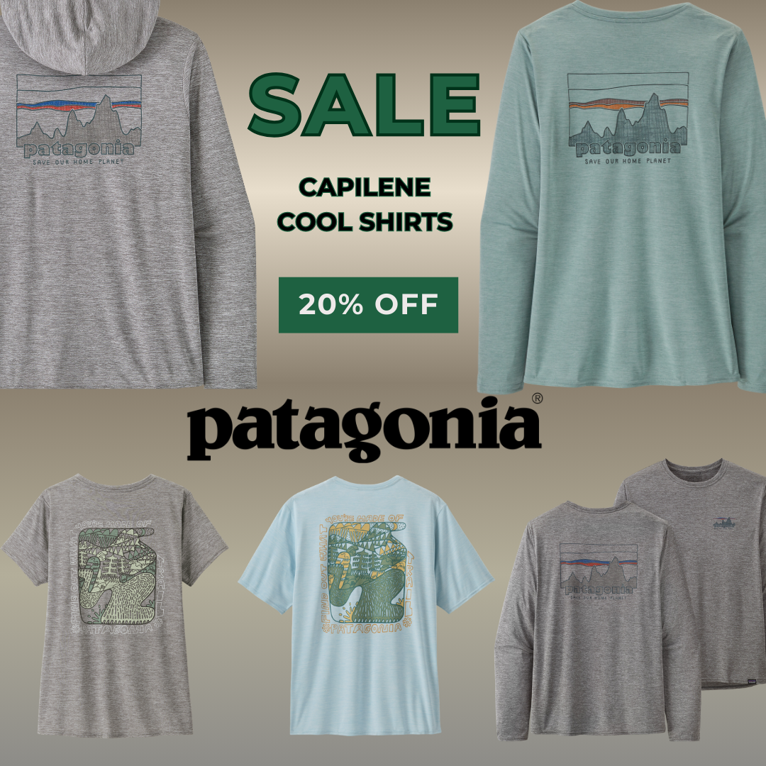 SALE: All Patagonia Cap Cool Daily Shirts - 20% OFF