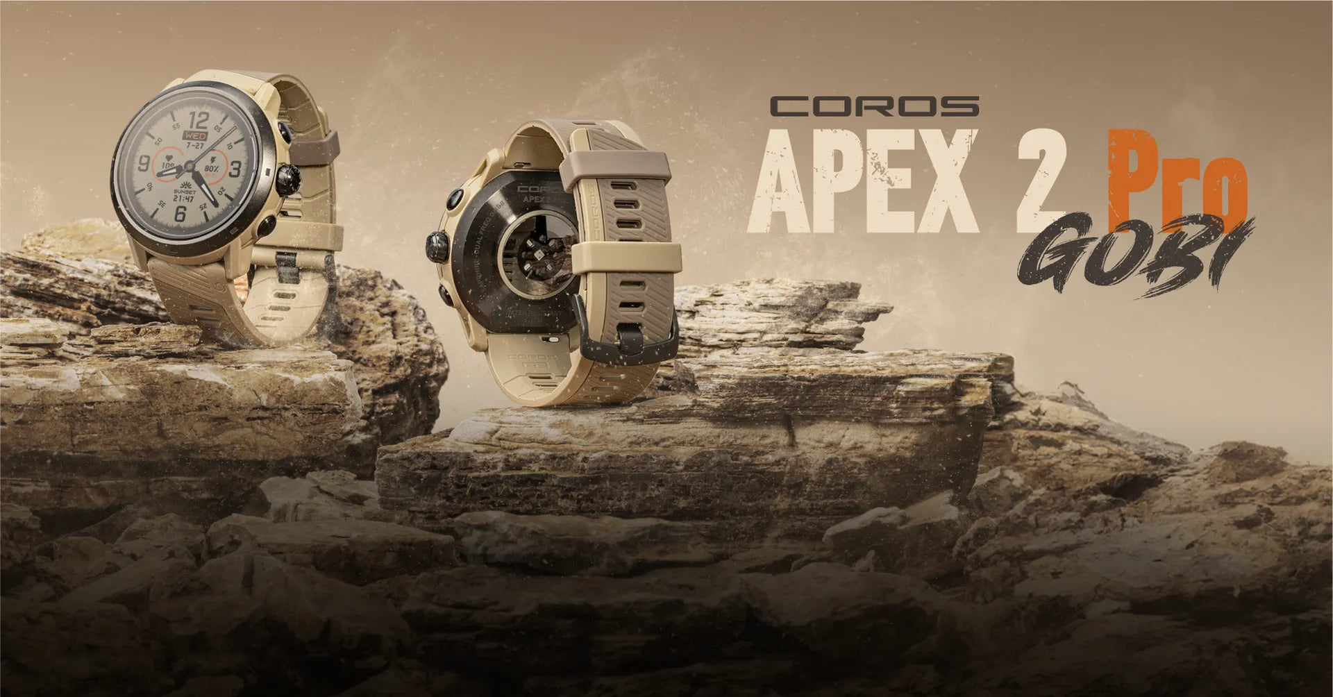 Nyhet: COROS APEX 2 Pro Gobi - Limited Edition